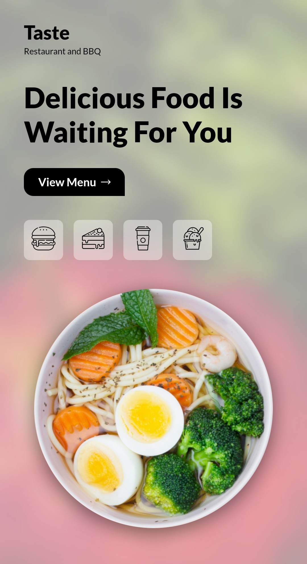 Restaurant Landing Page